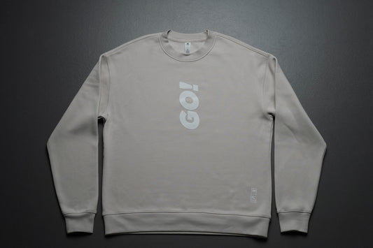 30th Anniversary Crew Neck Sweatshirt - Beige