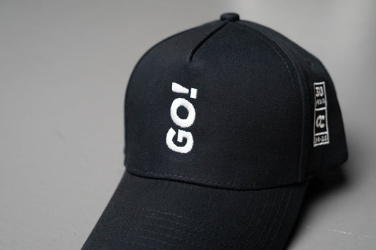 GO! Themed Snapback Hat - Black