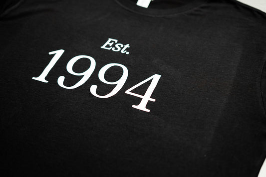 30th Anniversary Black Tee